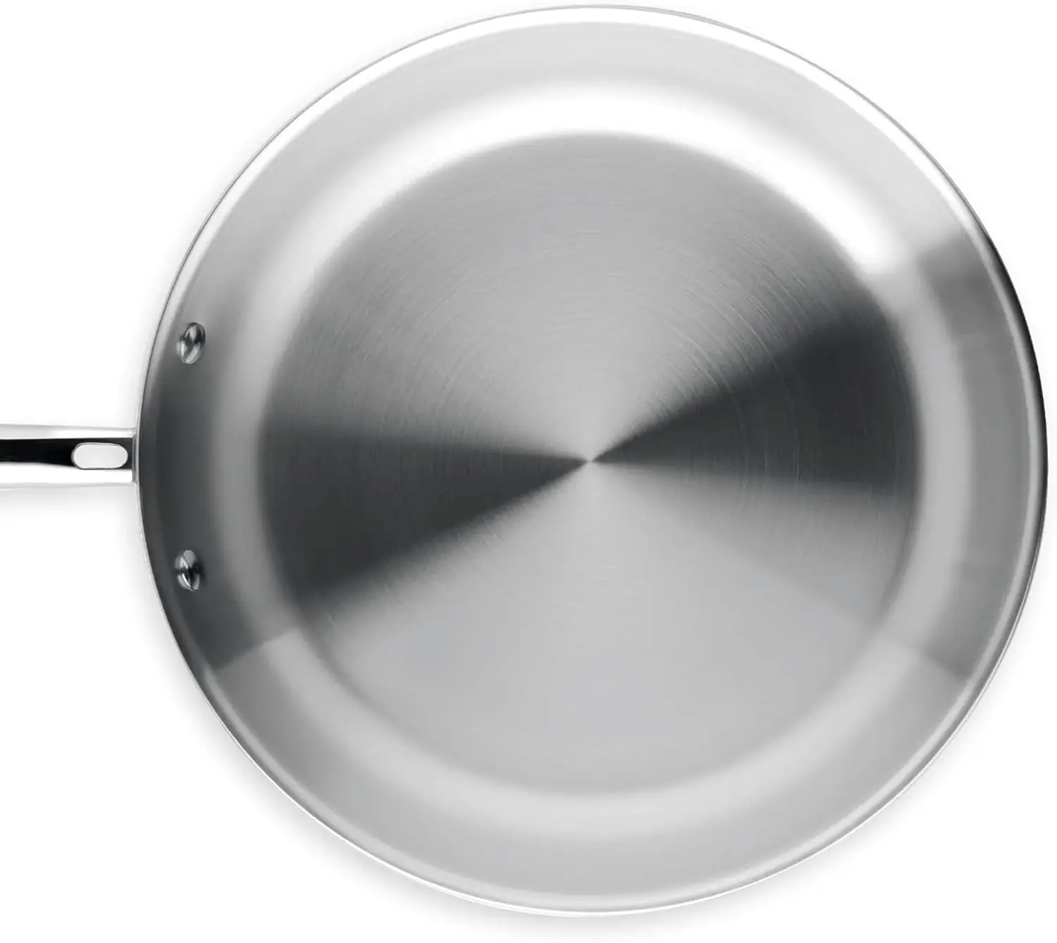 5-Ply Stainless Steel Cookware Set: 3 QT Stainless Steel Saucier with Lid, 3 QT Saute Pan with Lid & 10