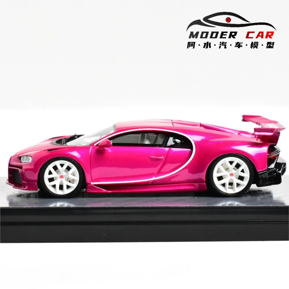 

YM 1:64 Взрослые хобби Chiron Pur Sport, литая под давлением модель автомобиля из смолы