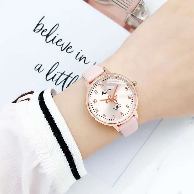 

Rotating Pointer Watch Female Student Waterproof Fashion Trendy Unique Simple Junior High School Students