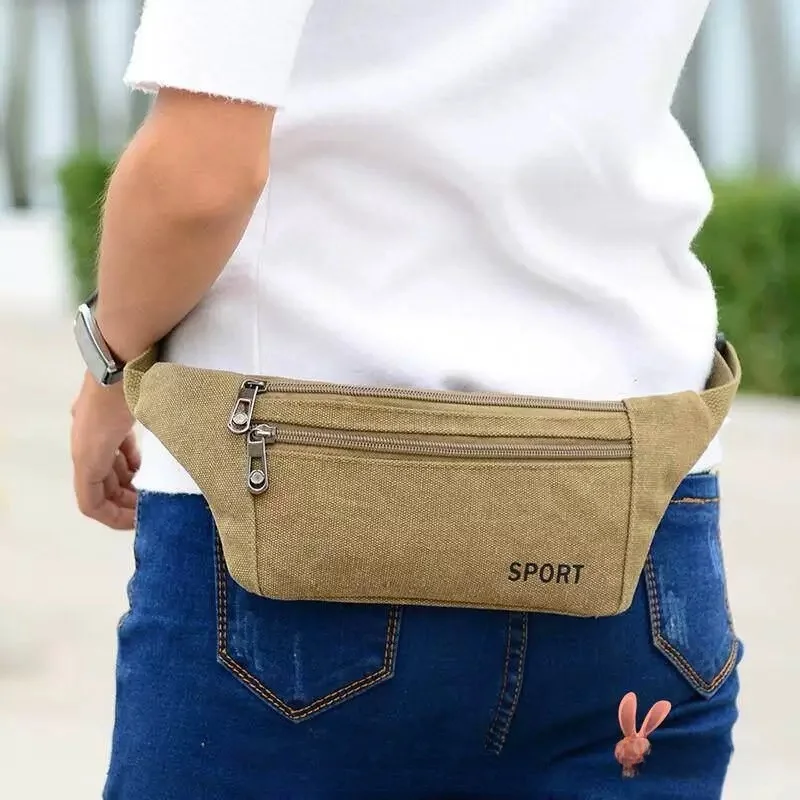 Outdoor Unisex Vertical Crossbody Phone Bag Summer Construction Site Special Belted Waist Pack Practical Mobile Phone Pouch