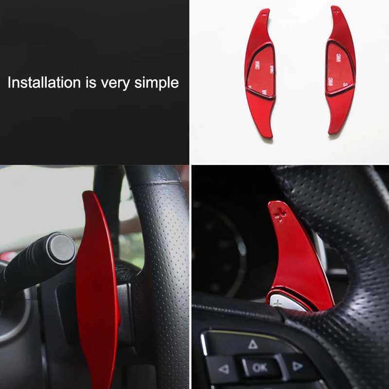 Car Steering Wheel Paddle DSG Extension Shifters Shift Sticker for MG 5 MG5 MGGT GT 2nd 2022 2021 2023 Accessories Interior