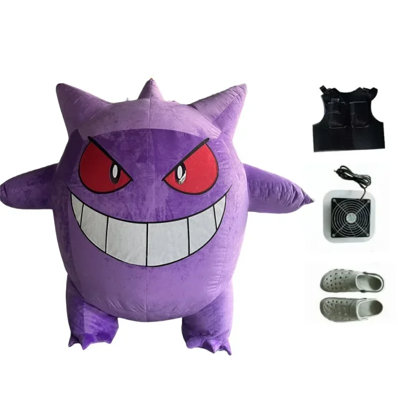 ชุดมาสคอตการ์ตูนเป่าลม ชุดคอสเพลย์ยักษ์ ชุดปาร์ตี้ ชุดตุ๊กตาขนนุ่ม ชุดฮาโลวีน ชุดตลกๆ สำหรับเดินเล่น ชุดการ์ตูนยักษ์ ไม่ใช้แบตเตอรี่