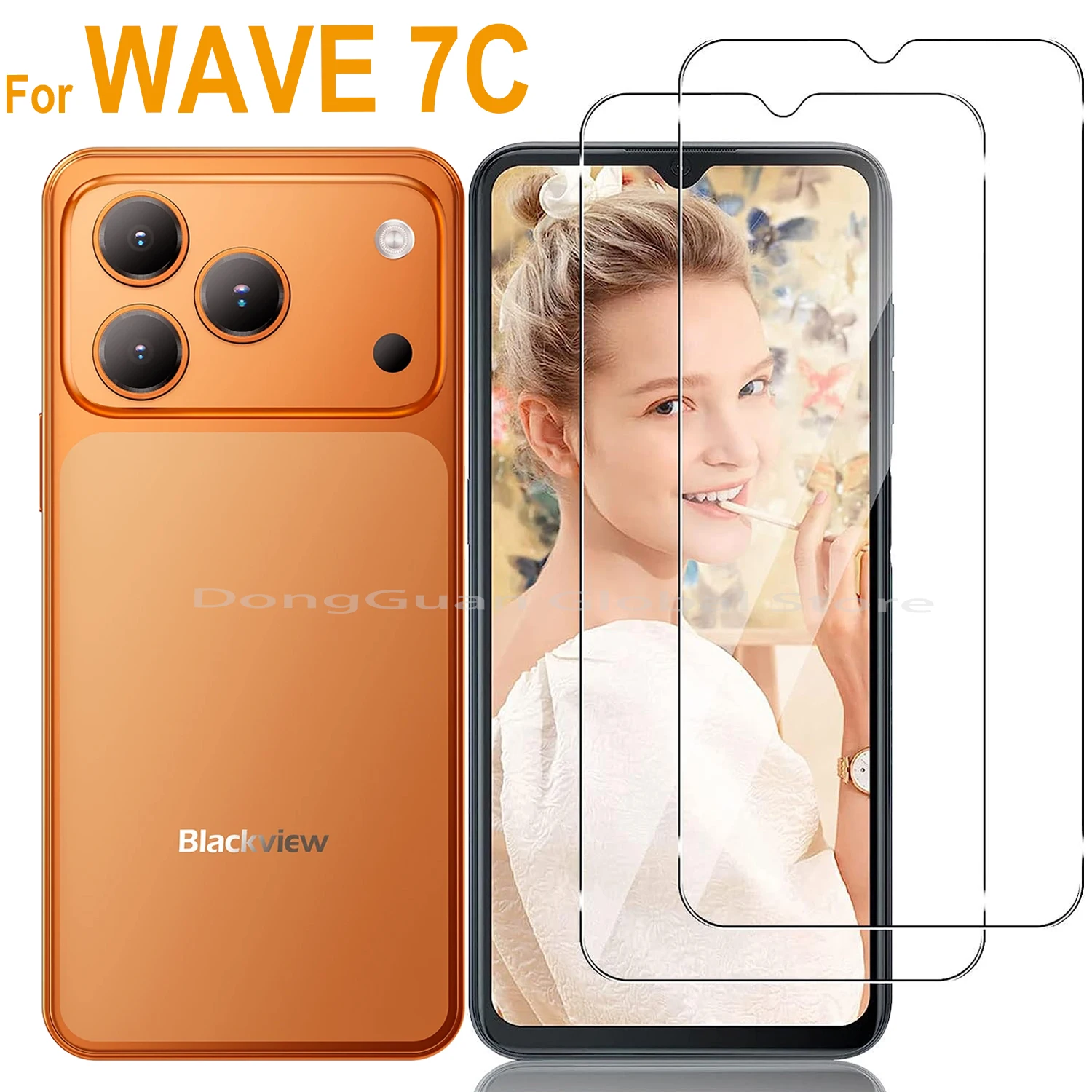 Für Blackview WAVE 7C gehärtetes Glas Displayschutzfolie