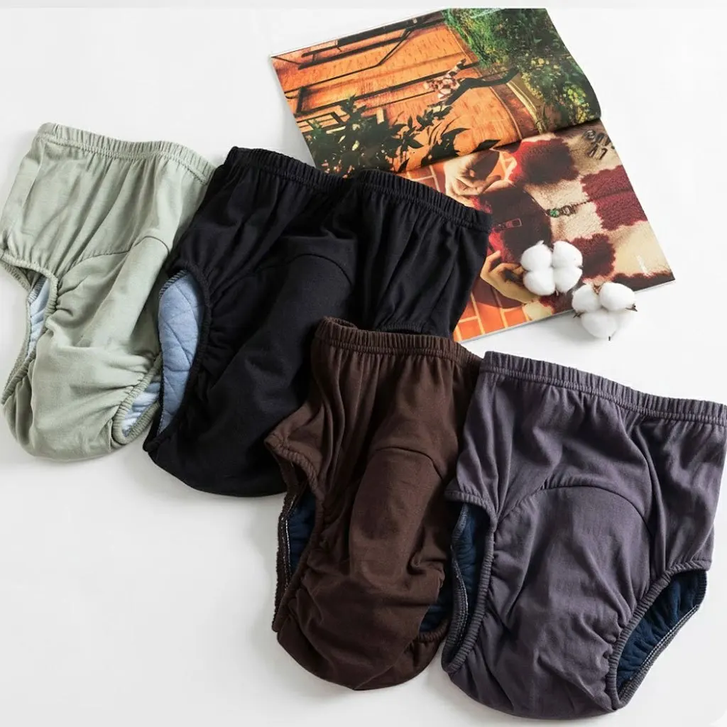 

Моющееся нижнее белье для взрослых для мужчин и женщин — многоразовые и герметичные брюки-подтягивания