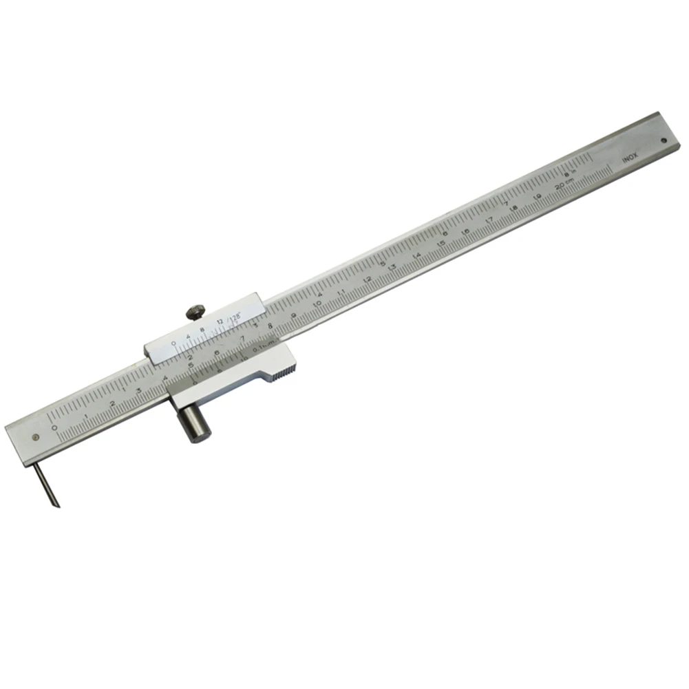 A89X Caliper Marking Vernier Caliper 0-200mm Stainless Steel Parallel Marking Vernier Caliper Marking Gauge Measuring Tool
