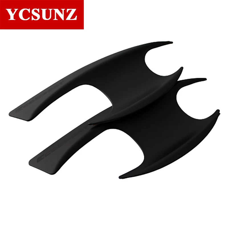 ABS Black Door Handle Insert For Ford Ecosport 2014 2015 2016 2017 2018 2019 Car Accessories YCSUNZ