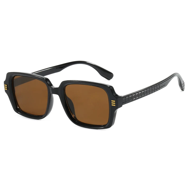 الرجعية بسيطة مربع النظارات الشمسية النساء الرجال الأزياء الفاخرة نظارات تخفيف السفر نظارات شمسية سيدة رجل UV400 نظارات واقية