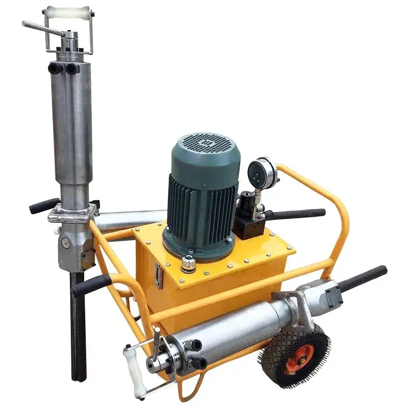 Hot 2019 Hydraulic Power Rock Splitting & Fracturing Quarry Stone Cutting hine