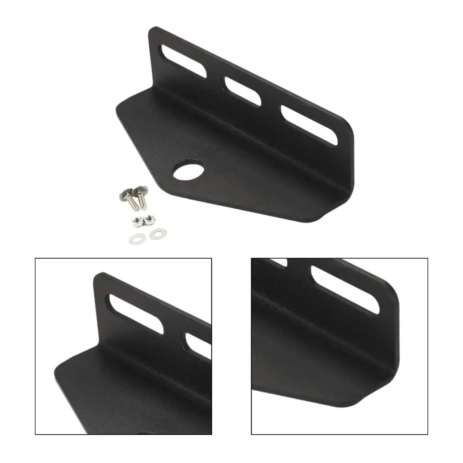 

Winch Mounting Bracket for Trailer Hitch 3/4 Inch Plate Tractor Lawn Mower Towing Garden Equipment