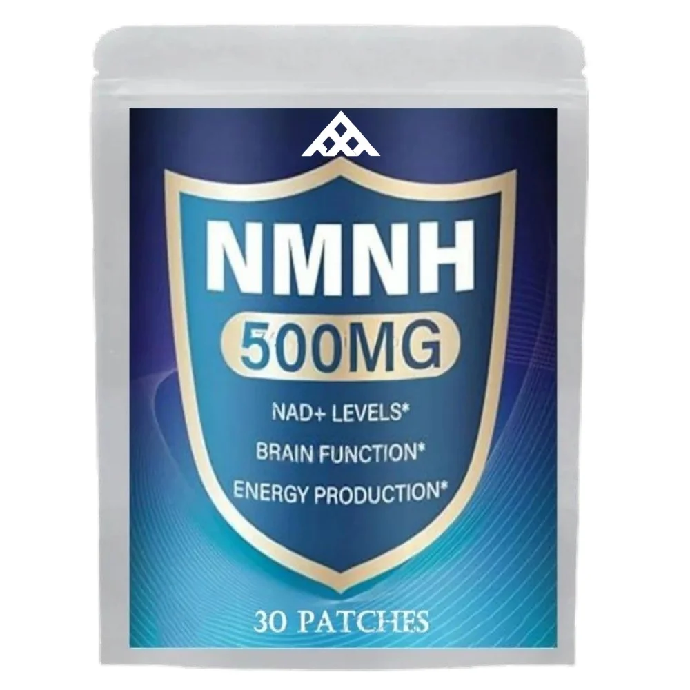Nmnh Transdermal Patches With Nad Resveratrol Pqq For Anti-aging, Energy, Focus 30 Patches