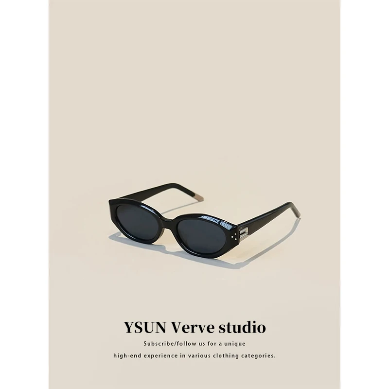 2024 Nuovi occhiali da sole GM da donna, occhiali da sole DADA in acetato di fascia alta con montatura stretta Cat Eye Protezione UV400