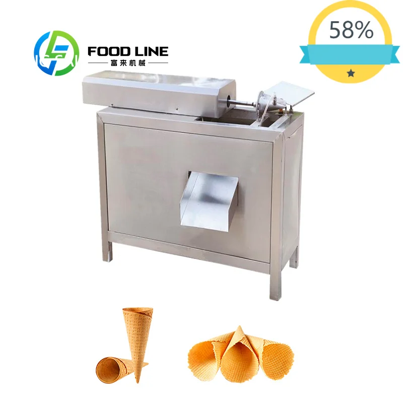 FL-1 Double Sided Heating Egg Roll Making Machine Electricity Rotary Cooking Automatic Egg Roll Machine