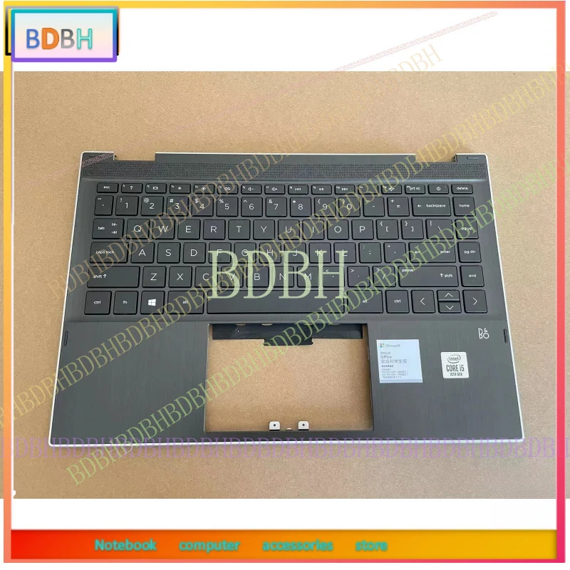 A+ FOR HP X360 14-DW 14M-DW TPN-Q171  L85711-001 C Shell Keyboard