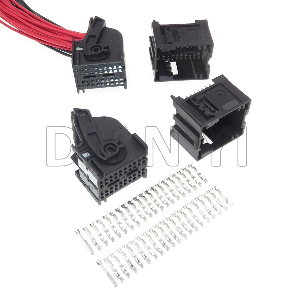 

1 Set 40 Way Car Electrical Connector 967286-1 953118-1 AC Assembly Automotive Wire Cable Socket With Cables