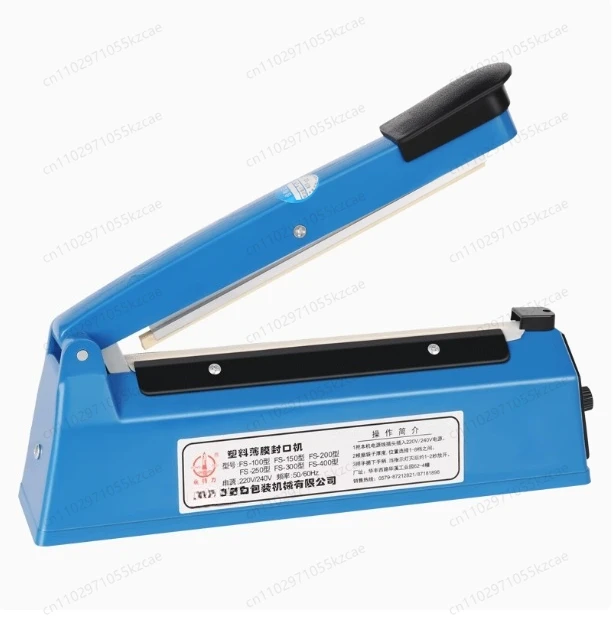 

Impulse Sealer Manual Pouch Sealing Machine Aluminum Plastic Bag Heat Sealer Packing Device Electric Sf-400 Heating Sealer