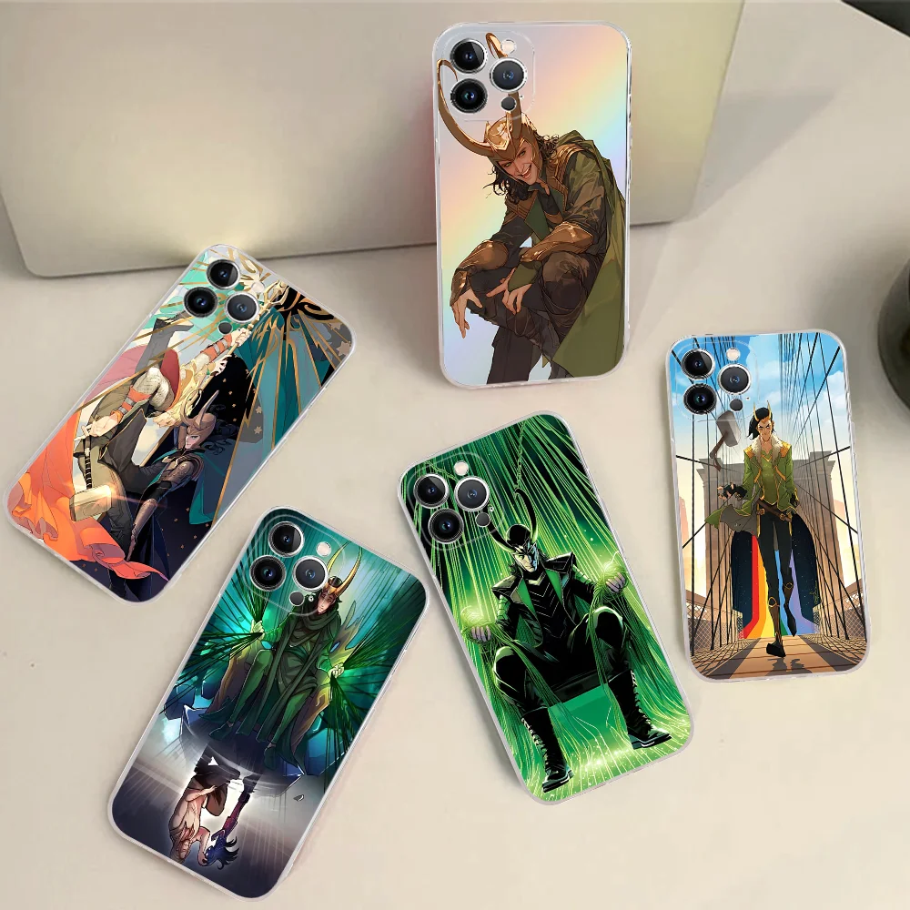 I-Iron M-Man D-Donnys L-Loki Phone Case Silicone Soft For Iphone 16 15 14 13 12 11 Pro Mini XS MAX Plus X Cover