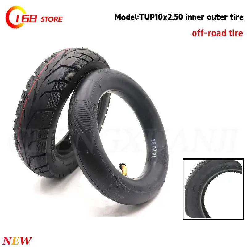 80/65-6 Tires Inner Tube Outer Tyre 10x2.50 Upgrade Parts for Kugoo M4 Quick 3 Zero 10X Inokim Electric Scooter Hot