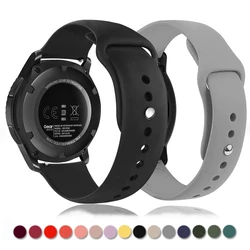 20mm/22mm strap Für Samsung Getriebe S3 frontier Huawei GT 2/pro Silikon armband Galaxy uhr 3/46mm/42mm/Aktive 2/4/Klassisc