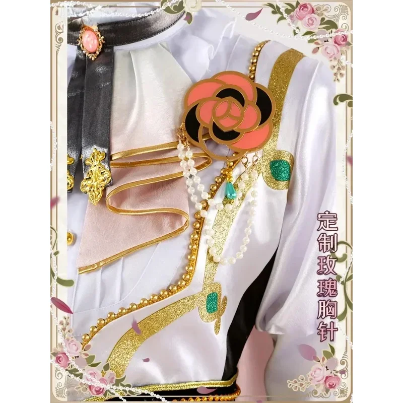 أنيمي فرقة نجوم تأثيري فالكيري إتسوكي شو كاجيهيرا ميكا معطف قميص الخصر التفاف السراويل ربطة القوس فيونكة بروش تخصيص Costumesx