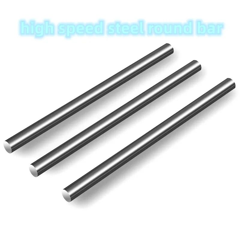 1Pcs HSS High Speed Steel Solid Round Rod Lathe Bar Stock Assorted Diameter 2mm 3mm 4mm 5mm 6mm 7mm 8mm 9mm