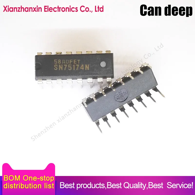 5pcs/lot  SN75174N SN75174 DIP-16 Driver chip
