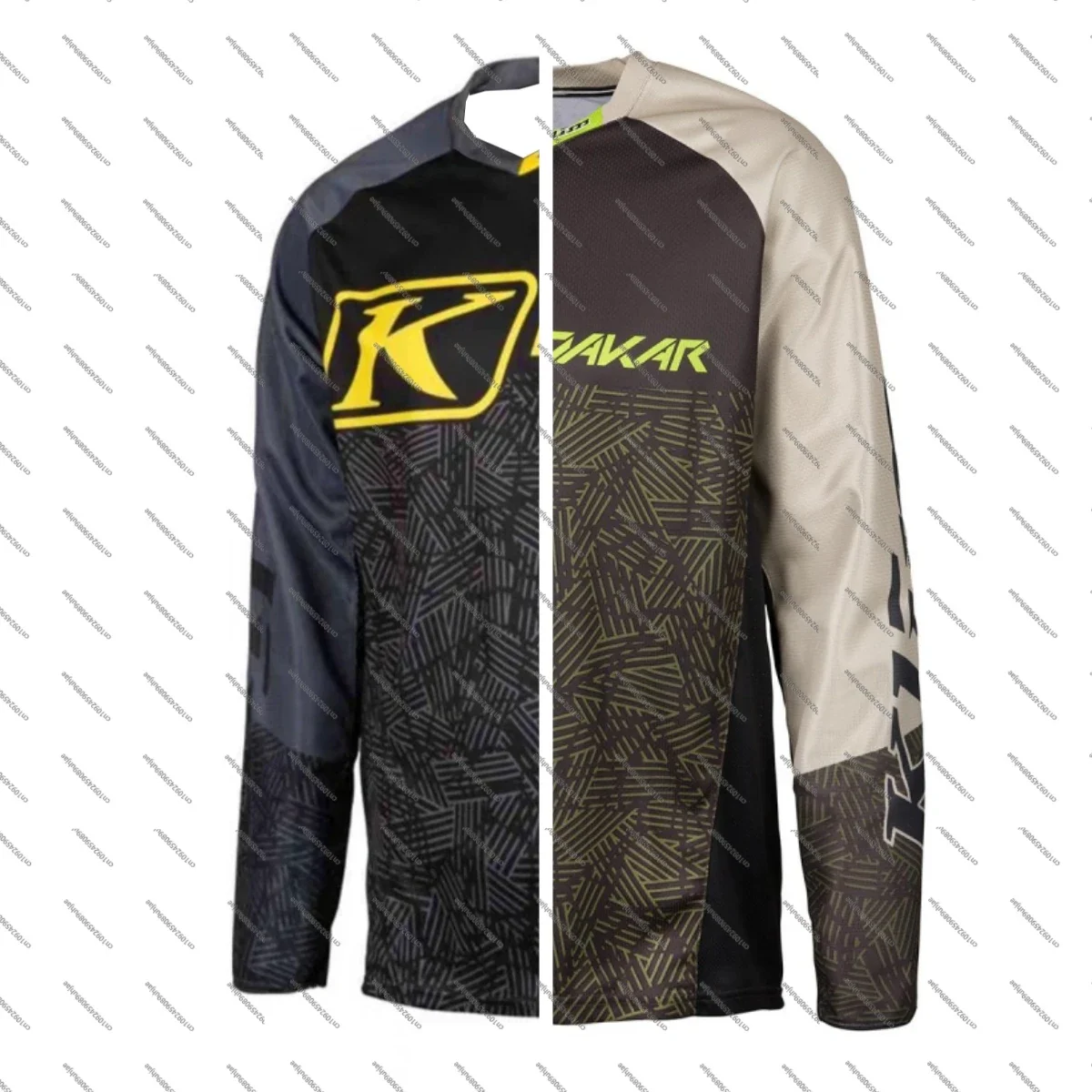 

BMX DH MTB футболка с длинными рукавами велосипедная одежда летняя KLTM ретро трикотажные изделия для мотокросса мотоциклетная одежда для горного велосипеда