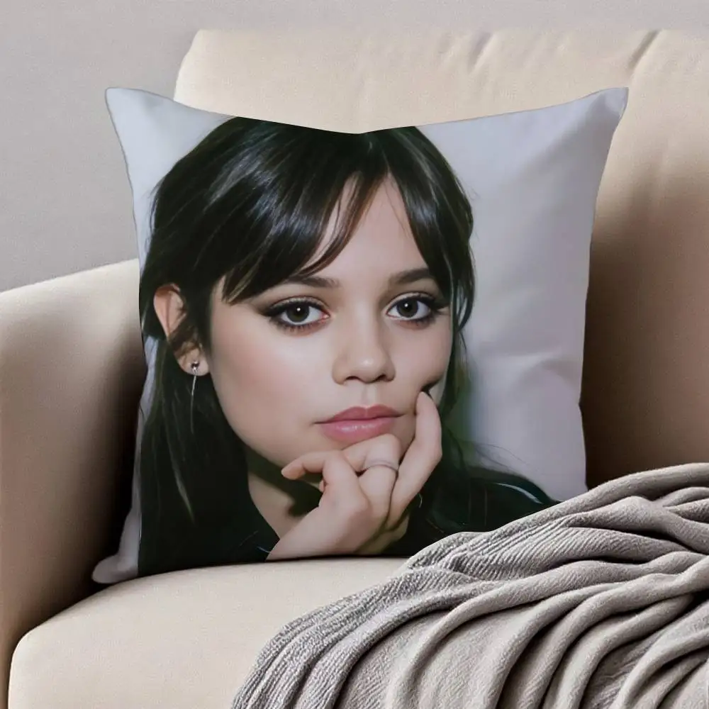 جينا O-Ortega كيس وسادة مكافحة الغبار المخدة غير مرئية سستة حريري قصير أفخم غطاء وسادة أريكة