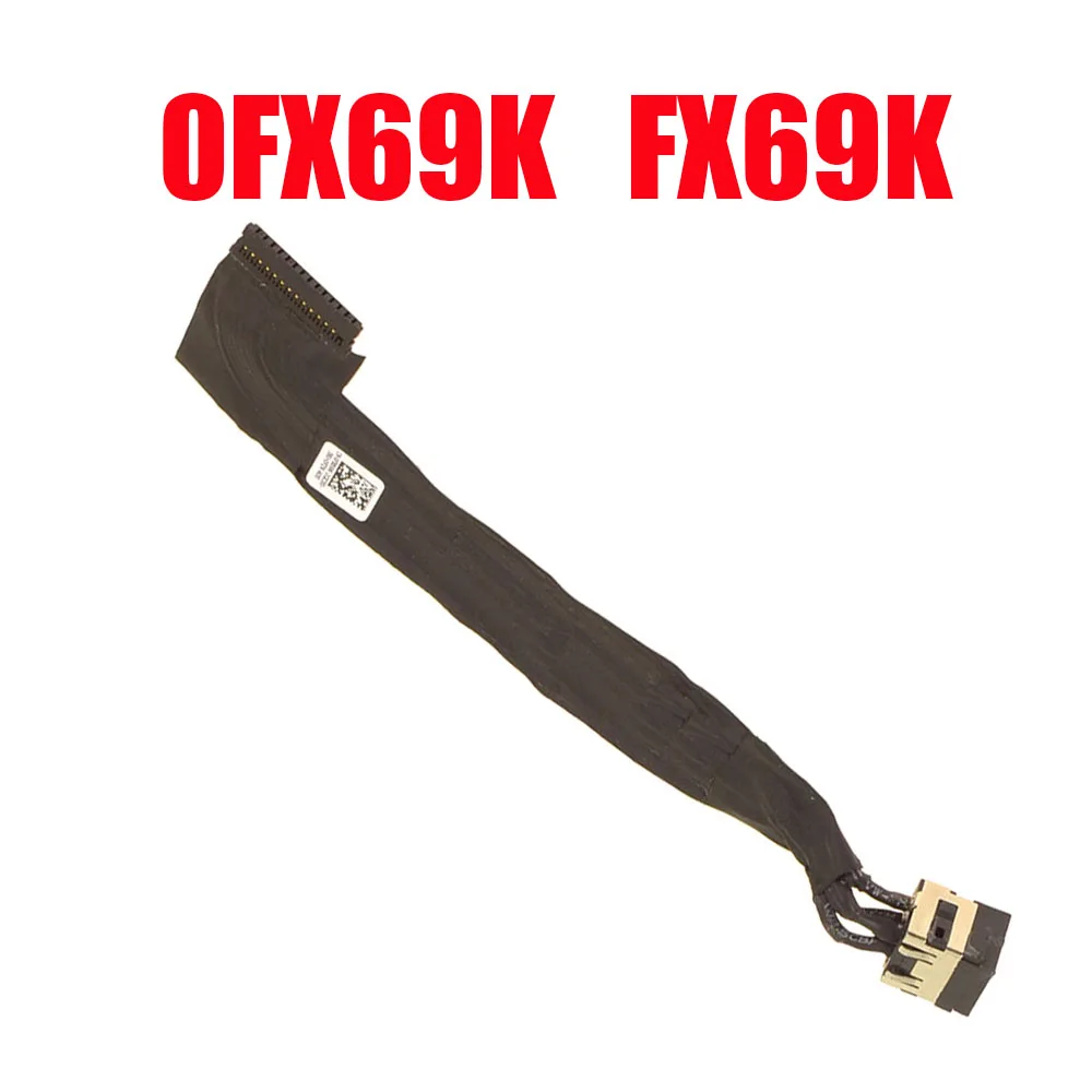 

Laptop DC Power Jack Cable For DELL G15 5530 5535 / G16 7630 0FX69K FX69K IDQ50 DC301019U00