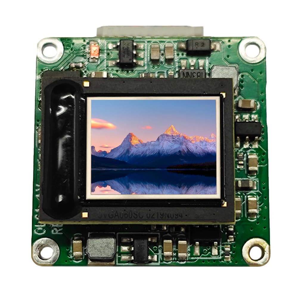 0.61 Inch OLED Display Viewfinder 800*600 Microdisplay Module AV VGA Input Interface Thermal Imager