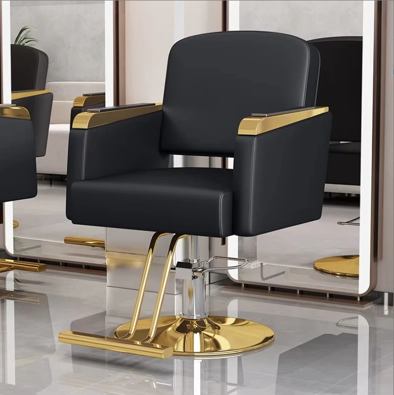 Commercial Furniture Vintage Antique Heavy Duty Hair Cut Beauty Salon Hydraulic Styling Barber Chair