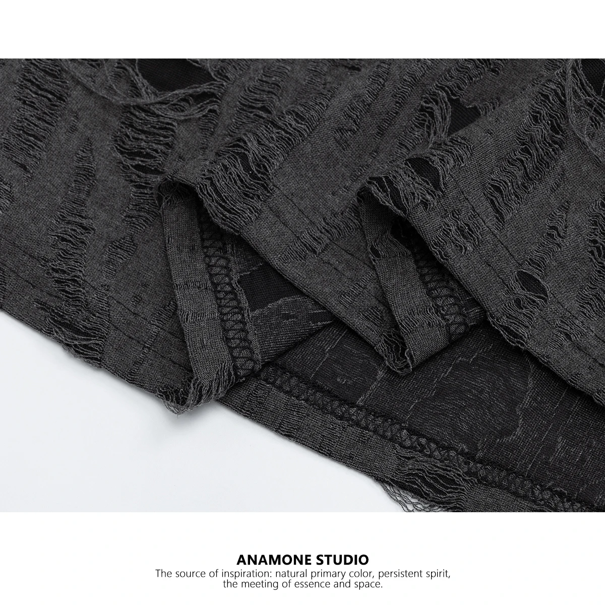 ANAMONE Women gothic punk T-shirt Hanging Neck Piercing T-shirt For Women, Summer 2025 American High Street Spicy Girl Design