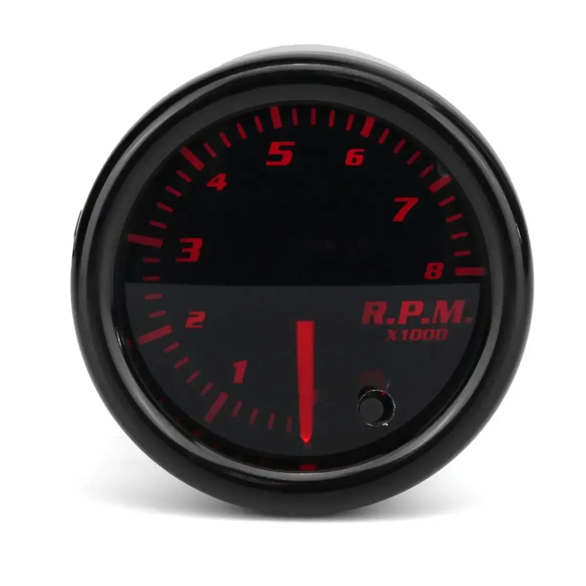 0-8000 RPM  7 LED Color Display 12V Auto 4-stroke Motorcycle Tach RPM Meter Universal 2'' 52mm Tachometer Gauge