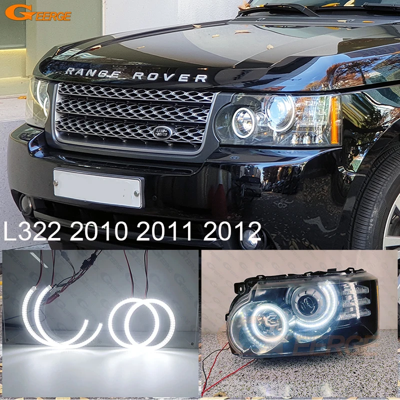 

For Land Rover Range Rover L322 Sport L320 2010 2011 2012 Ultra Bright A/W Switchback DRL Turn Signal LED Angel Eyes Halo Rings