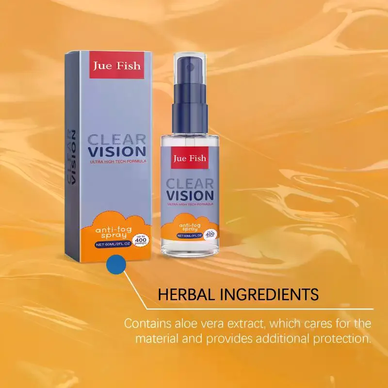 Nuevo Spray Antivaho para Parabrisas de Coche y Gafas, Elimina el Vaho de las Ventanas del Coche y las Gafas, Spray Antivaho Impermeable de Larga Duración