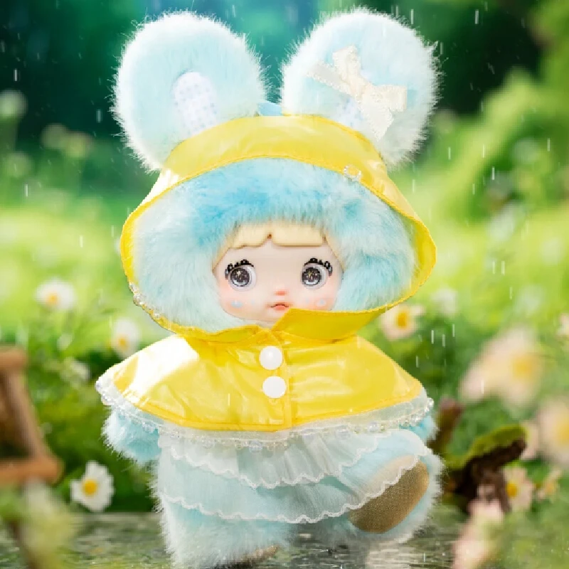 Nommi V10 Weather Forecast Series Blind Box Cyberpunk Princess Style Vinyl Doll with Raincoat Trendy Mystery Gift Toy