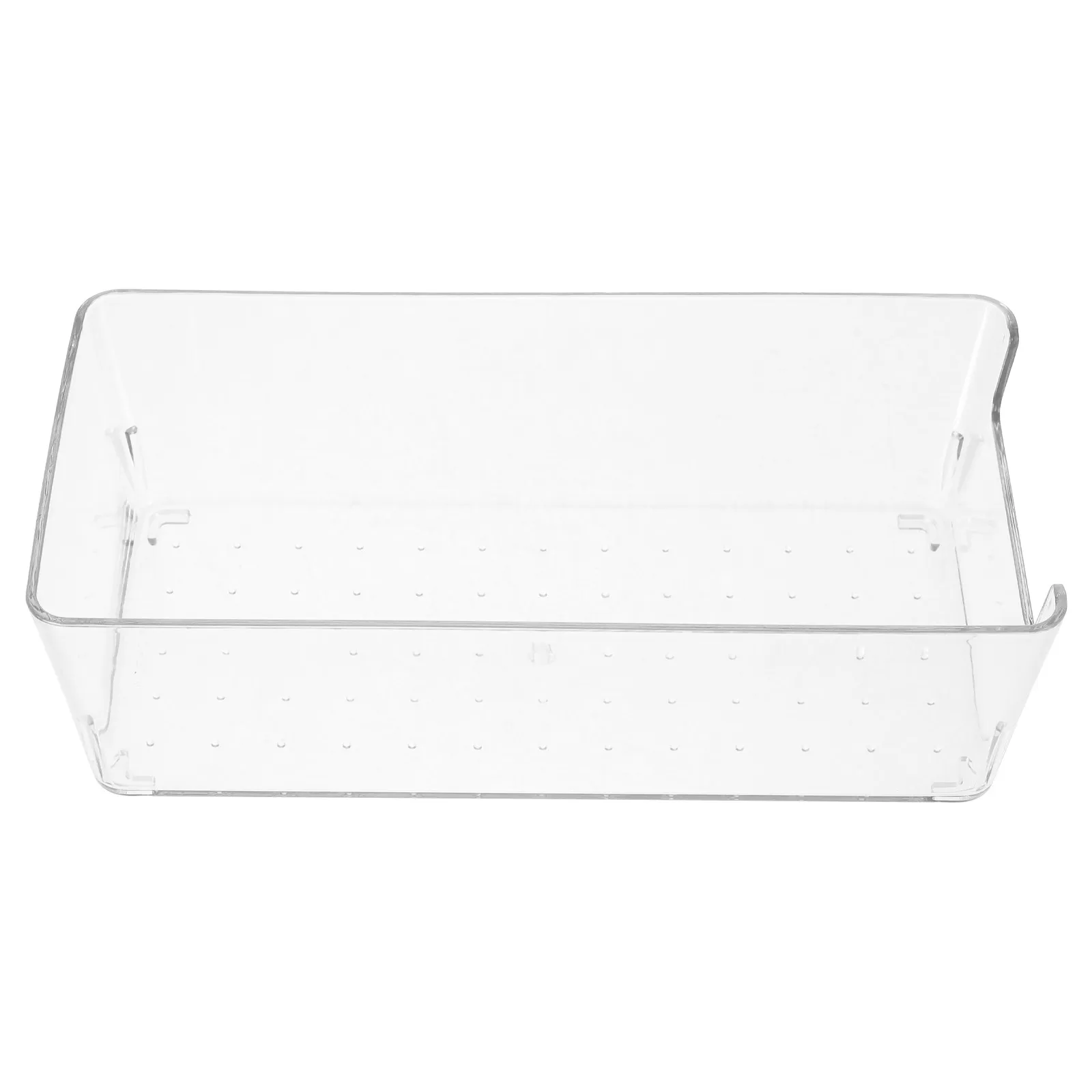 Sturdy Plastic Notepad Holder Memo Papers Container Desk Organizer Box Note Pads Holder Desktop Storage Organizer