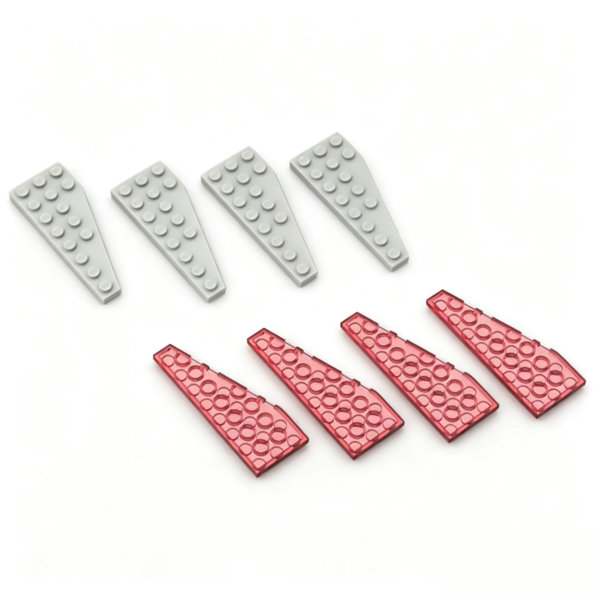 20PCS 50305 MOC 3x8 Size Left Wedge Plate Building Block Compatible 50305 Puzzle Assemble Kids Toys DIY Construction Sets