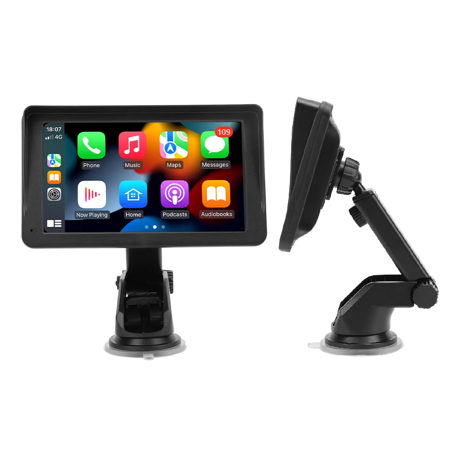 7in Portable Car Touch Screen Bluetooth FM Radio for Siri Reverse Image MP5 Player Screen for Carplay for Android Auto