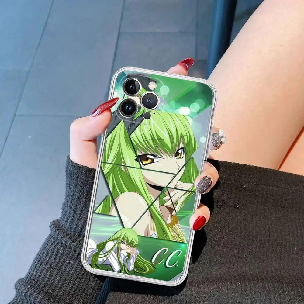 Code Geass  Phone Case Silicone Soft for iphone 15 14 13 12 11 Pro Mini XS MAX 8 7 6 Plus X XS XR Cover