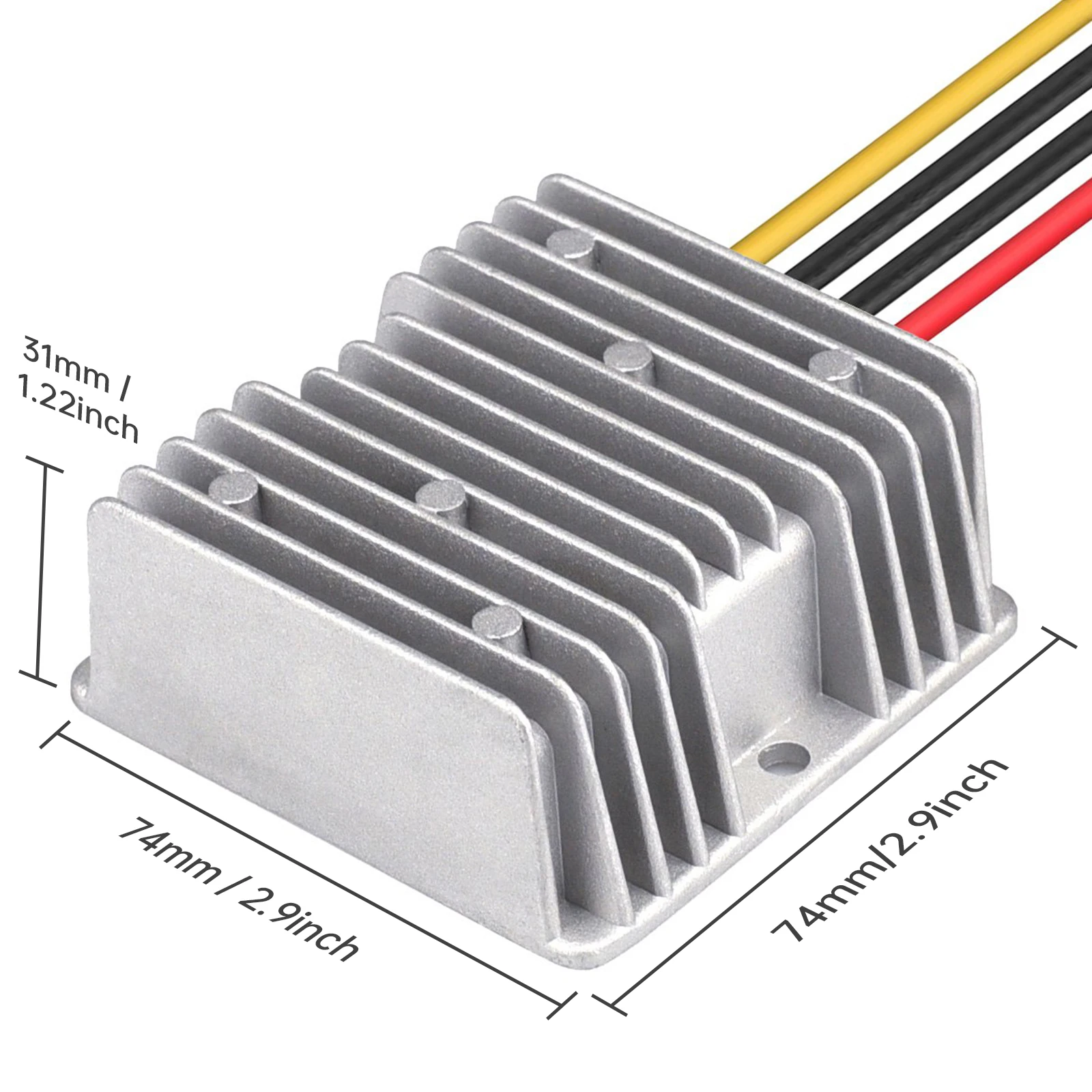 EDUP WT12S56-168W 12V to 56V 3A 168W PoE Injector StarLink Accessories IP68 Waterproof Aluminum Shell Power Booster Transformer