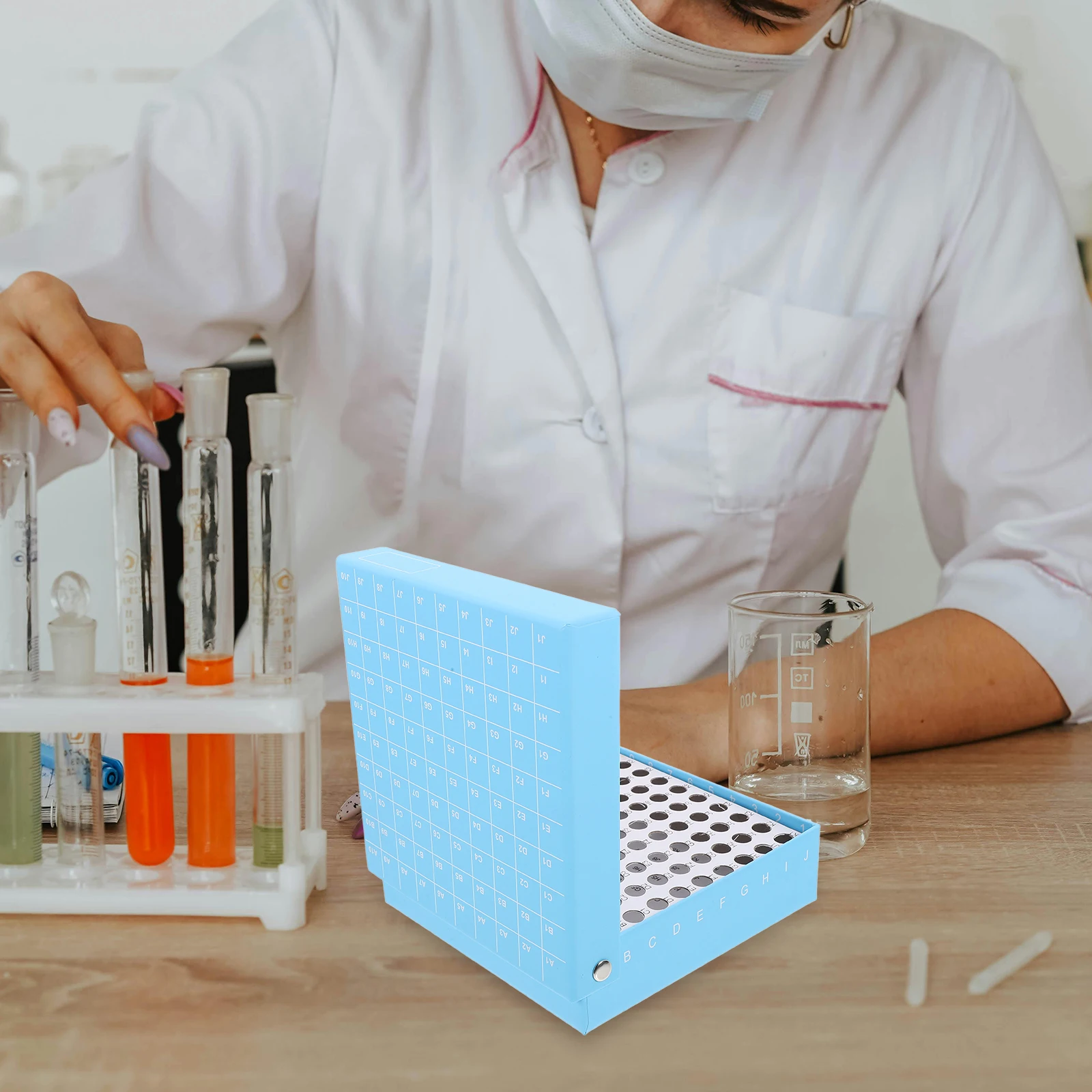 

Laboratory Centrifuge Tube Storage Container Heavy Duty Microcentrifuge Tube Box for Efficient Sample Management