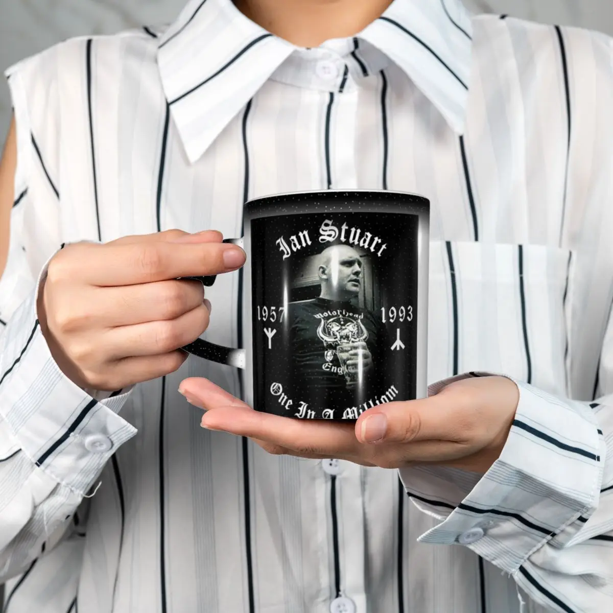 ISD Ian Stuart Rock O Rama Rebelles Europeens No Remorse Rare ROR Mug Ceramic Coffee Cups Tea Mugs Milk Cup Drinkware Gifts