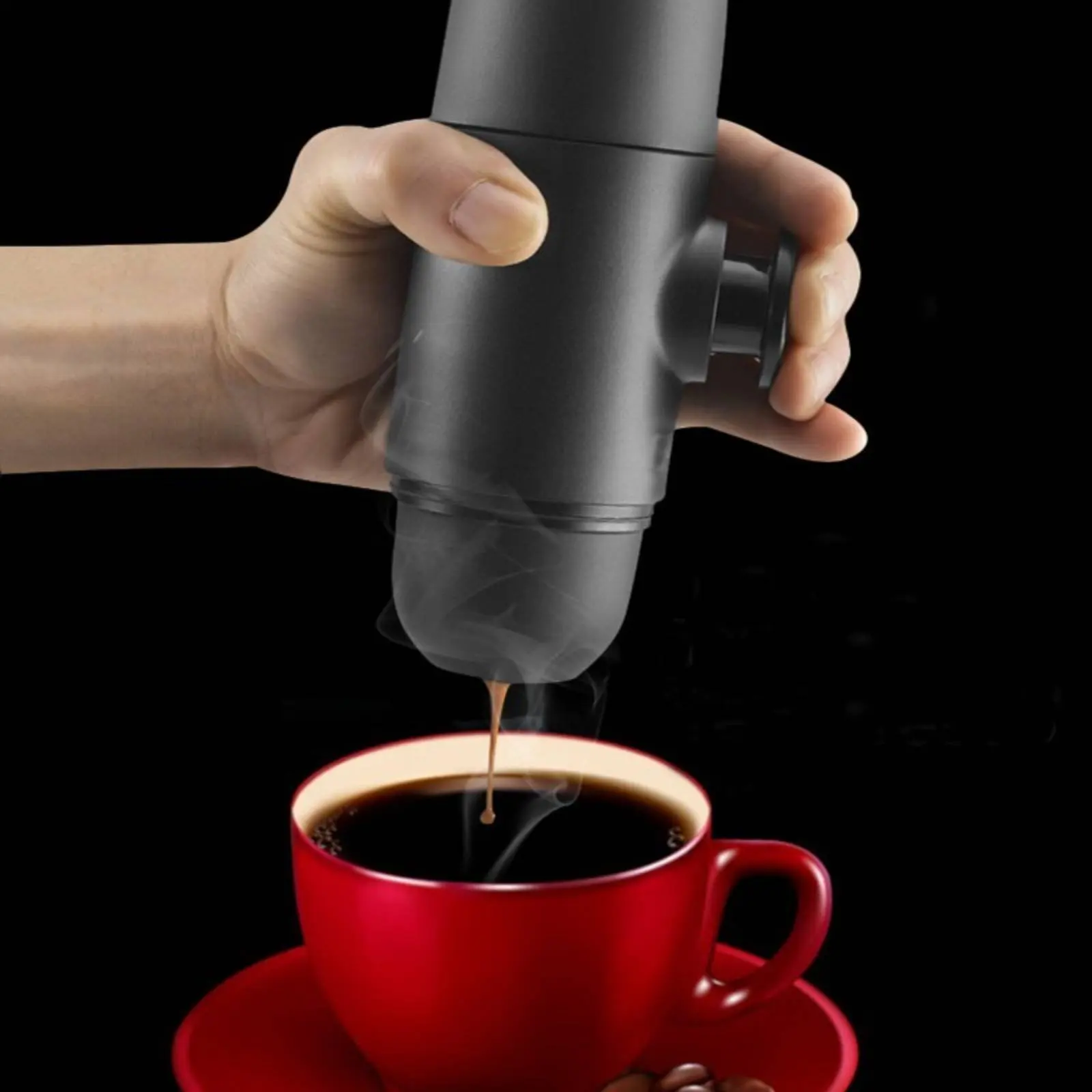Machine à expresso manuelle portable pour l'extérieur, machine à café à pompe manuelle, presse à café manuelle compacte