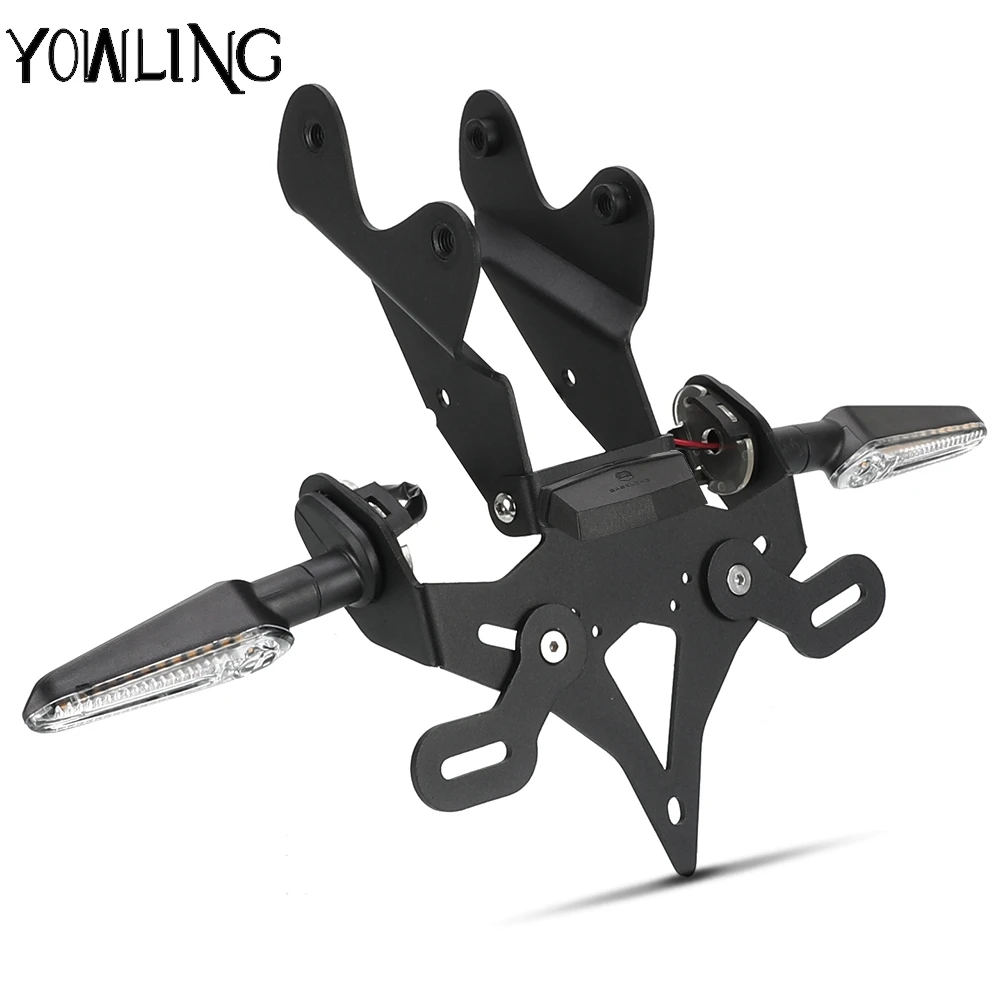 야마하 MT-09/SP 2024 2025 오토바이 테일 타이디 펜더 제거기 LED 방향지시등 MT09SP MT09용 번호판 홀더