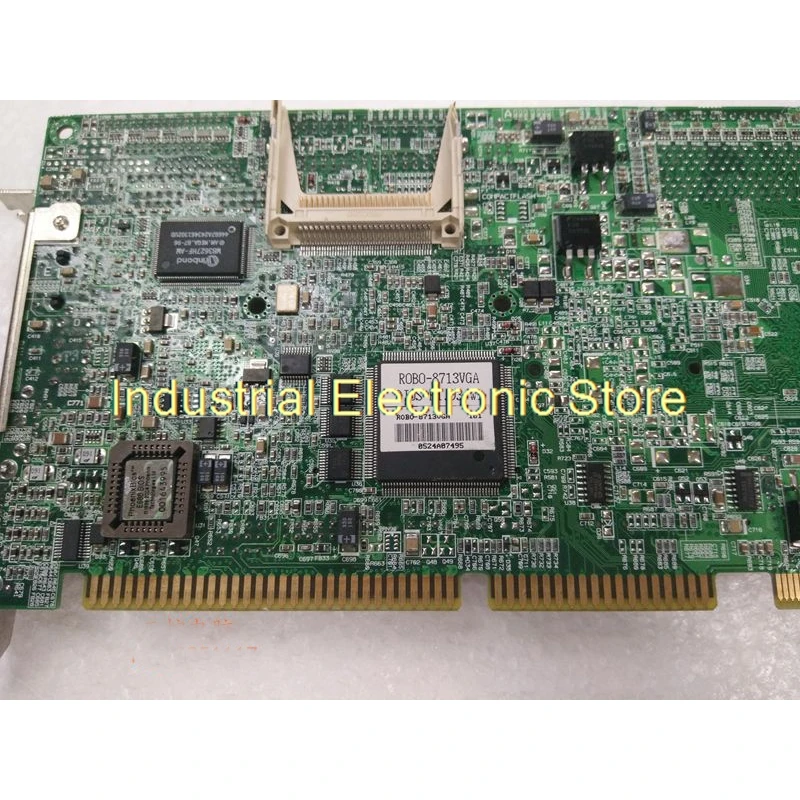 Original Industrial Computer Motherboard ROBO-8713VGA BIOS R1.03