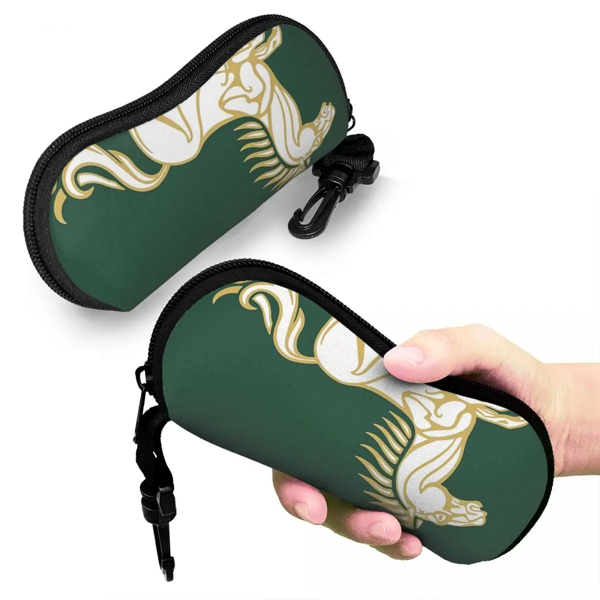 

Banner Of Rohan Shell Glasses Case Protective Sunglasses Box Women Men Soft Eyeglass Bag Pouch