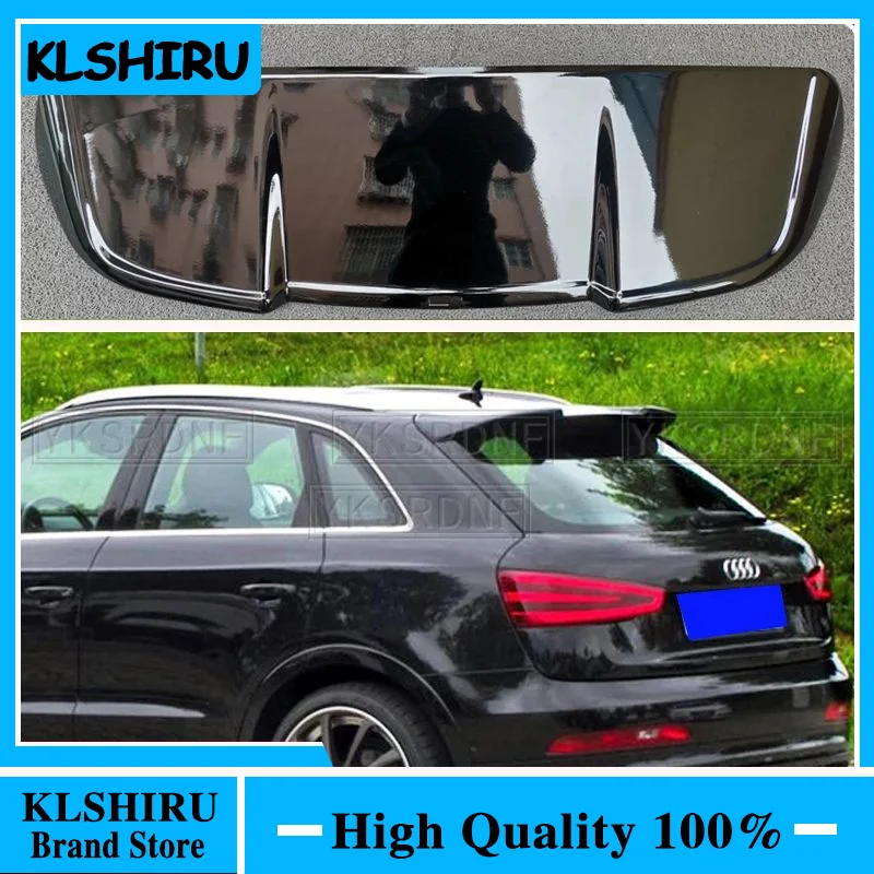 YKSRDNF for Audi Q3 high quality ABS material car rear wing primer color Q3 hatchback spoiler for Audi Q3 spoiler 2013-2017