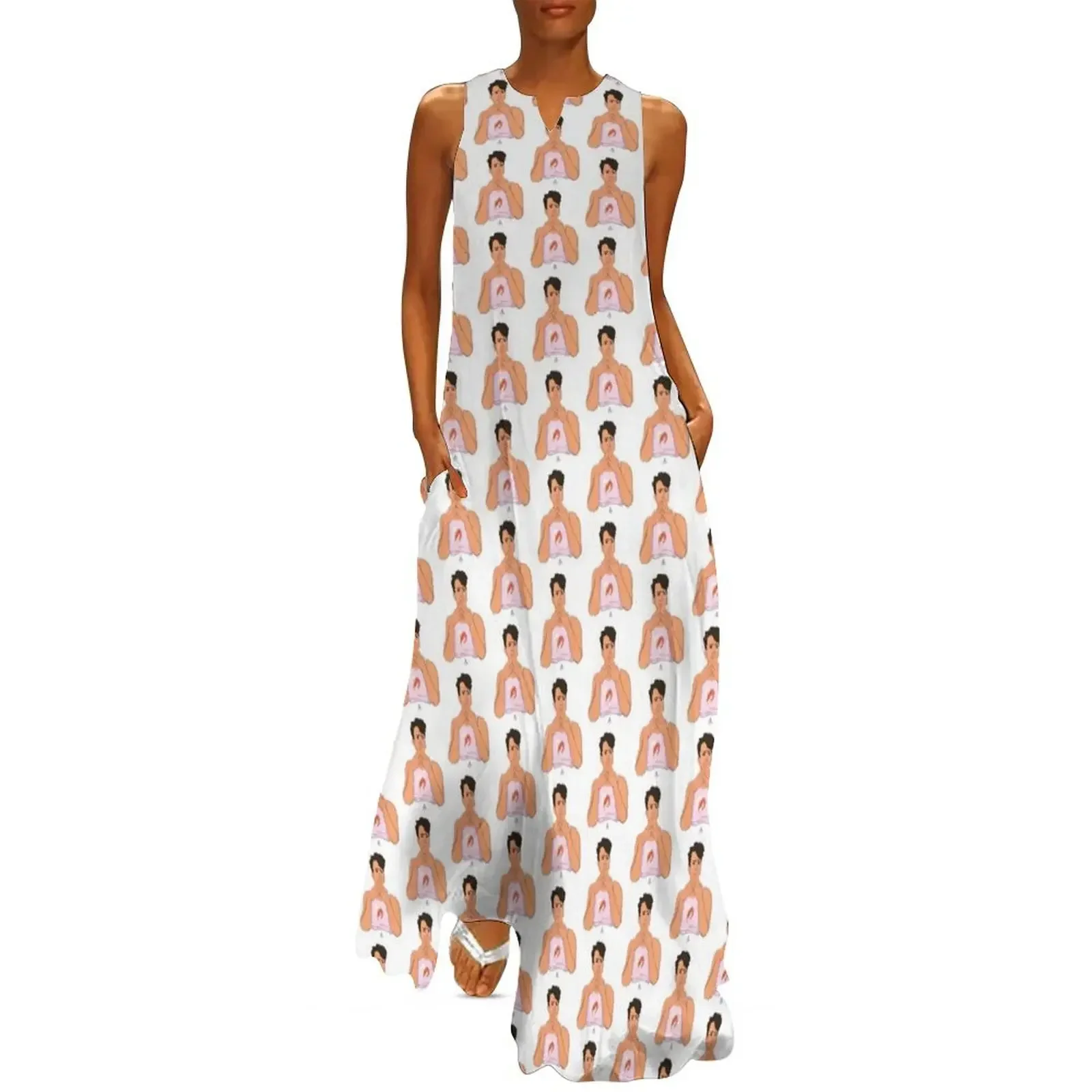 

Agador Spartacus and the Secret of the Pirin Tablets Long Dress elegant and pretty women's dresses Dress