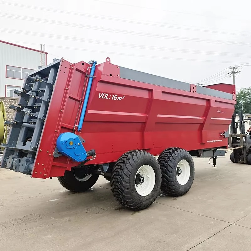 Tractor Traction Fertilizer Spreader Machine/manure Spreader
