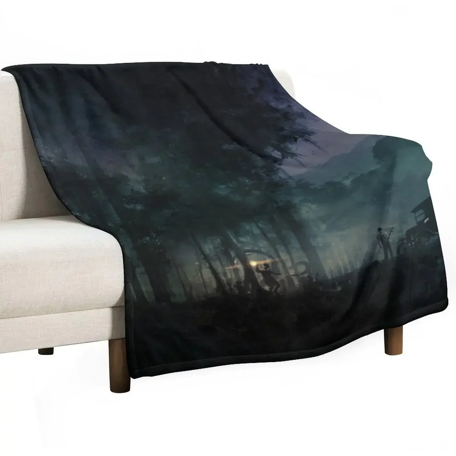 Call of Cthulhu Keeper Screen Image Left (1/2) Throw Blanket for babies for sofa Cute Blankets